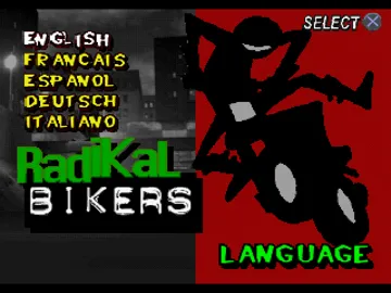 Radikal Bikers (EU) screen shot title